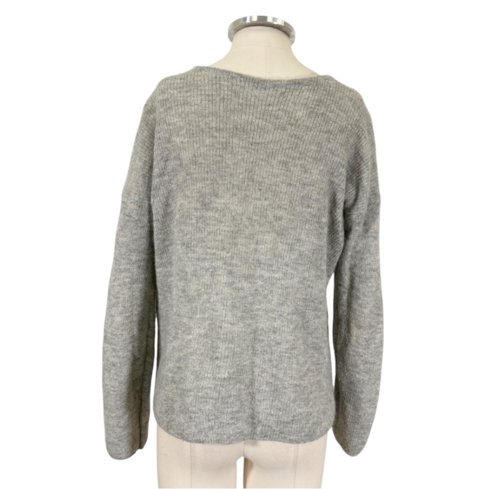 Sezane Gaspard Mottled  Mohair Baby Alpaca Cardigan Size Small - Picture 4 of 11